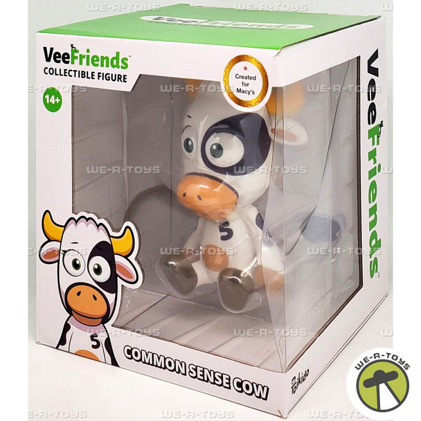 VeeFriends Collectible 6" Vinyl Common Sense Cow Figurine YuMe