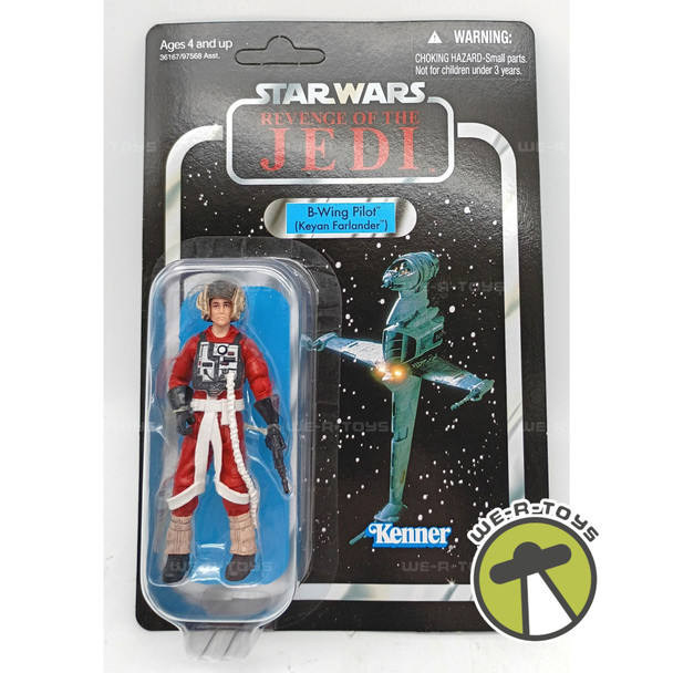 Star Wars Revenge of the Jedi BWing Pilot Keyan Farlander Action Figure 2011