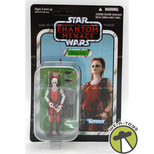 Star Wars Phantom Menace Aurra Sing Action Figure 2012 Kenner #98532
