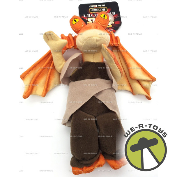 Star Wars Episode I Jar Jar Binks Buddies 6" Bean Bag Plush 1998 Hasbro #26247