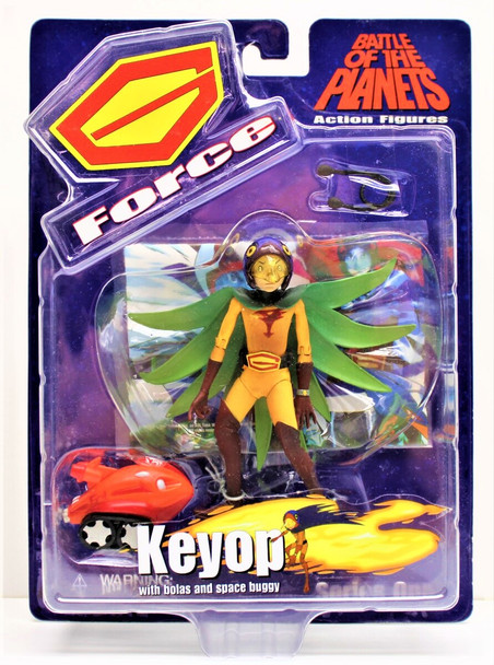 Gatchaman G Force Battle of the Planets Keyop Action Figure Series 1