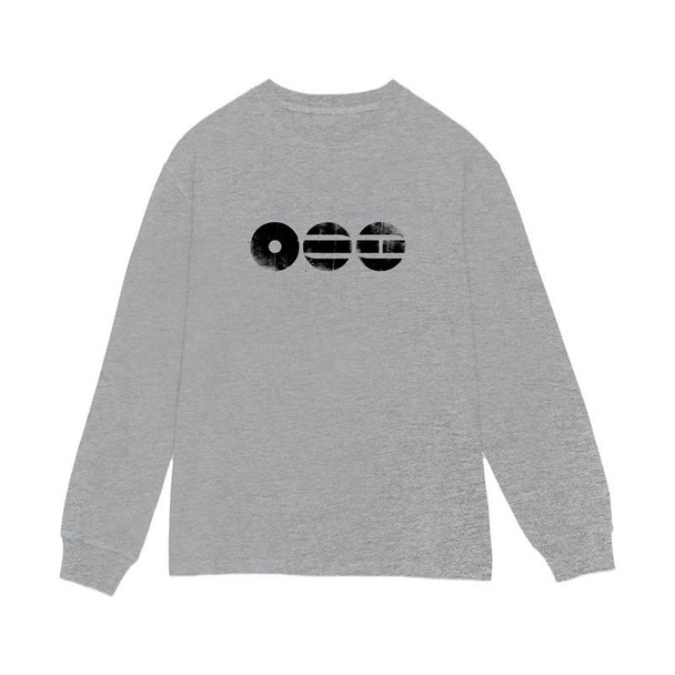 BTS Long Sleeve T-Shirt Gray Size Medium