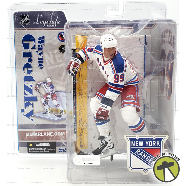 NHL Legends New York Rangers Wayne Gretzky Action Figure 2006 McFarlane #75221