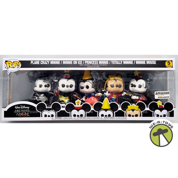 Funko POP Disney Minnie Mouse 5 Pack Vinyl Figure Set 58084
