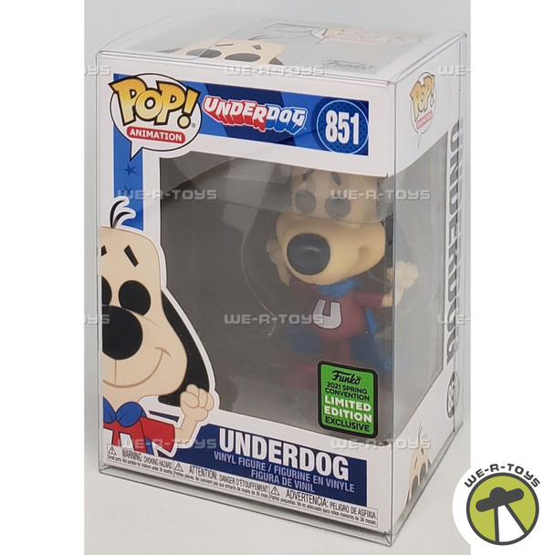 Funko POP Animation Underdog 851 Vinyl Figure ECCC 2021 Exclusive