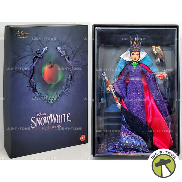 Disney Collector Snow White Evil Queen Doll 2024 Mattel HVY54