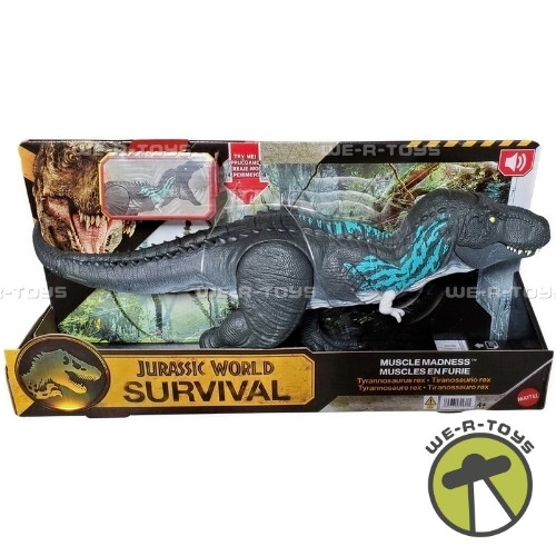 Jurassic World Muscle Madness Tyrannosaurus Rex Action Figure