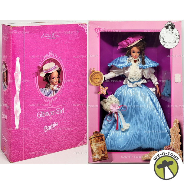 Gibson Girl Barbie Doll The Great Eras Collection 1993 Mattel 03702