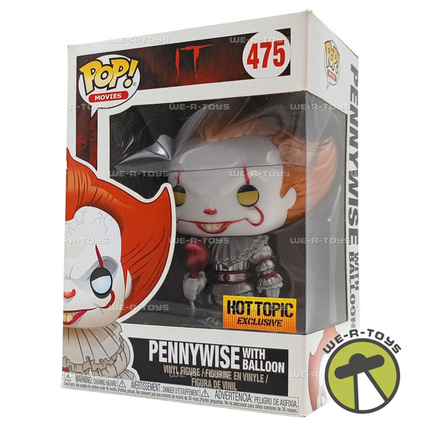 Funko POP! Movies It Pennywise with Balloon #475 Vinyl Figure Exclusive