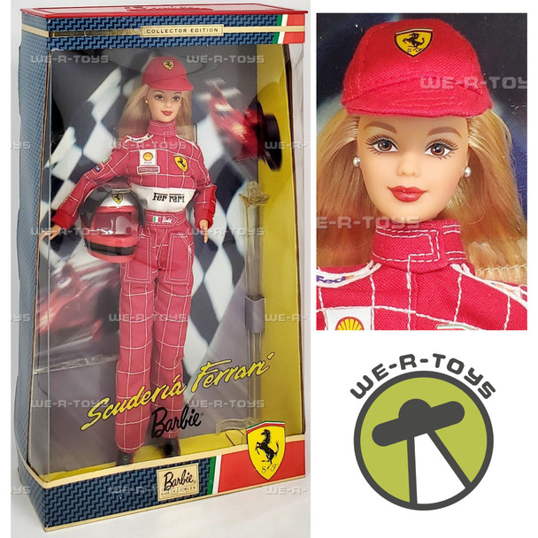 Scuderia Ferrari Collectible Barbie Doll 2000 Mattel 25636