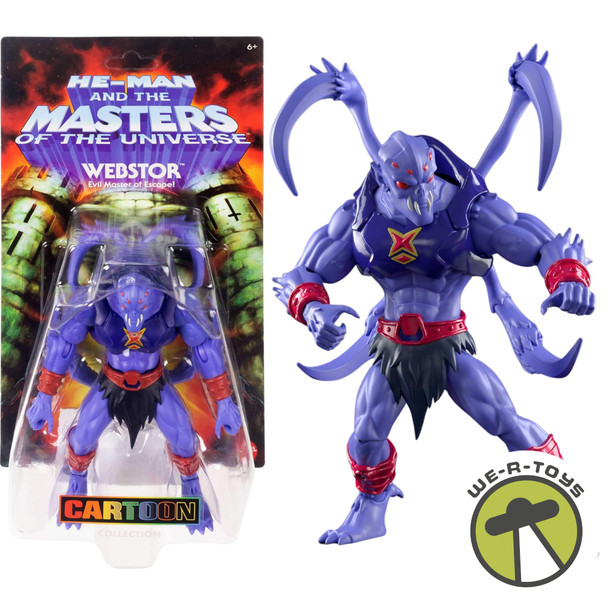 Masters of the Universe Origins Webstor 200X Cartoon Collection Action Figure