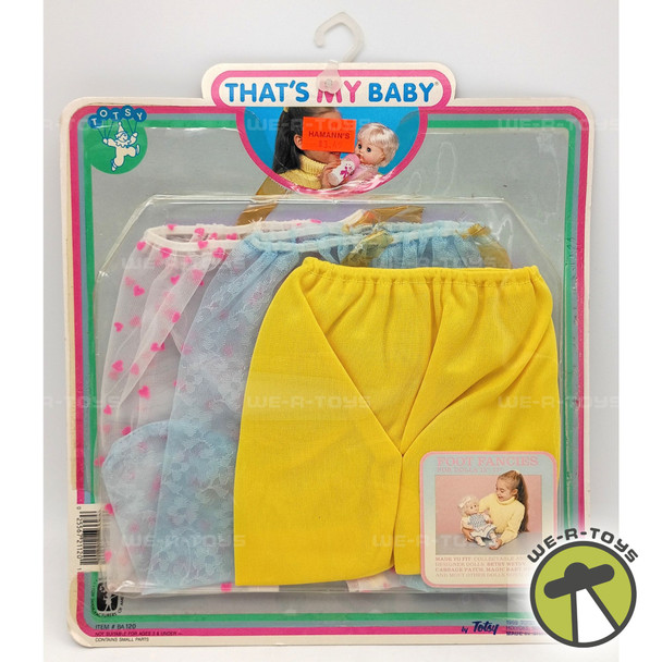 Thats My Baby Fashion Pants Set of 3 for 15-17" Baby Dolls Totsy 1989 BA120