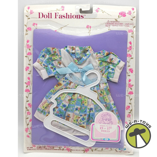 Cititoy Doll Fashions Set for 15-17 Inch Doll Skirt & Top 1990 No. 6496