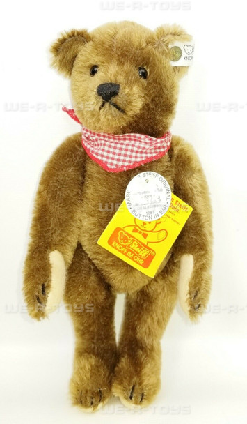 Steiff 1987 Rub-A-Dub-Dub Brown Butcher Bear Limited Edition No. 0131/25