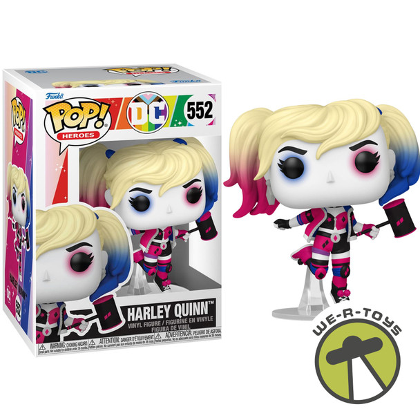 Funko Pop DC Comics Pride 2025 Harley Quinn Vinyl Figure #552
