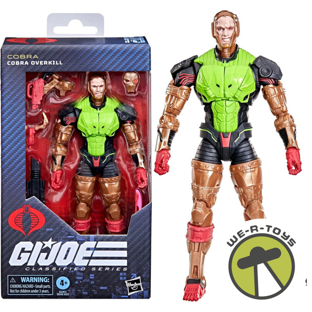 G.I. Joe Classified Series #201 Cobra Overkill 6-Inch Action Figure