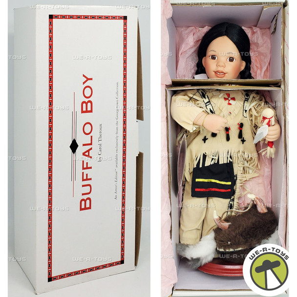 Buffalo Boy by Carol Theroux Porcelain Doll Georgetown Collection