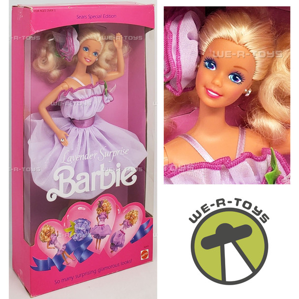 Lavender Surprise Sears Exclusive Special Edition Barbie 1989 Mattel 09049