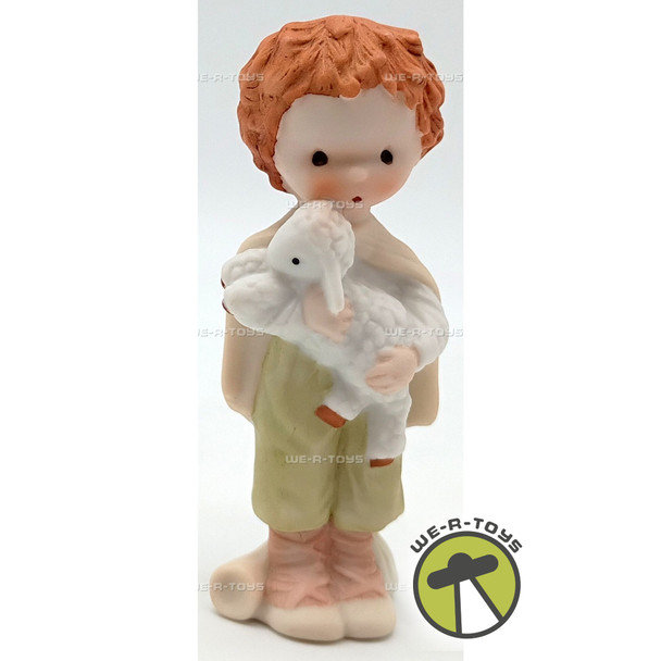 Nativity Gentle Shepherd Painted Bisque Figurine CHK100-4 Hallmark 1981