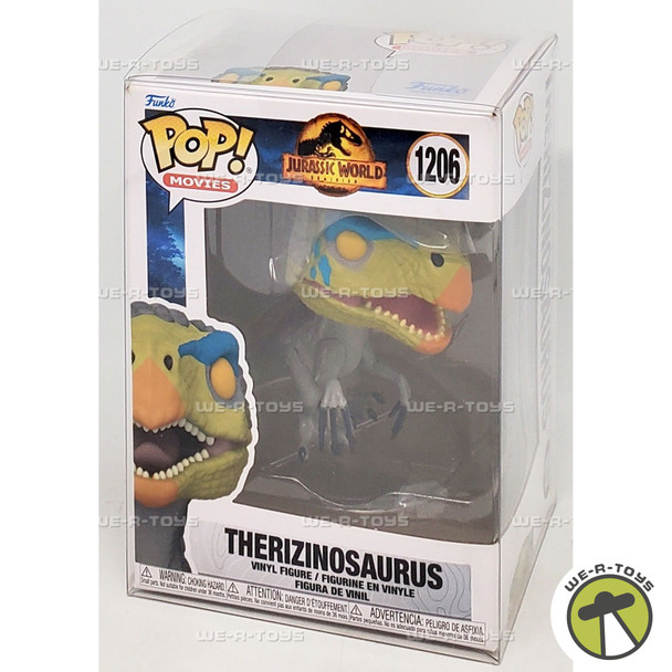 Funko Pop Movies Jurassic World Dominion Therizinosaurus 1206 Vinyl Figure