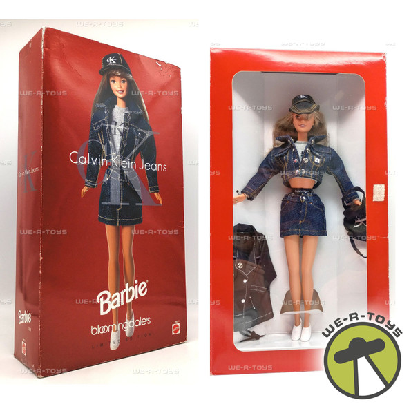 Calvin Klein Jeans Barbie Doll Bloomingdale's Limited Edition 1996 Mattel 16211