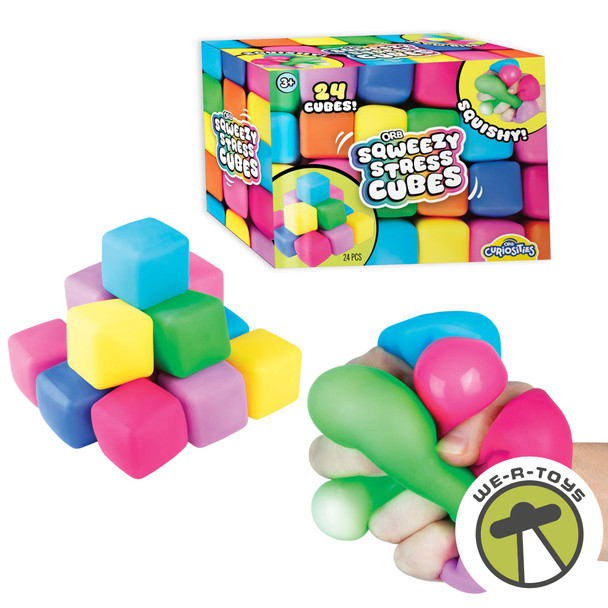 Orb Curiosities Sqweezy Stress Cubes