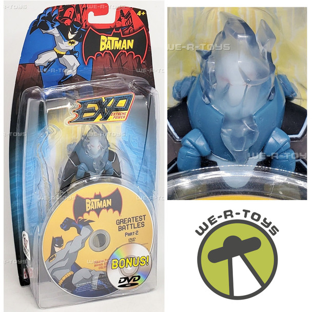 DC The Batman Mr. Freeze EXP Action Figure with DVD 2006 Mattel J8992