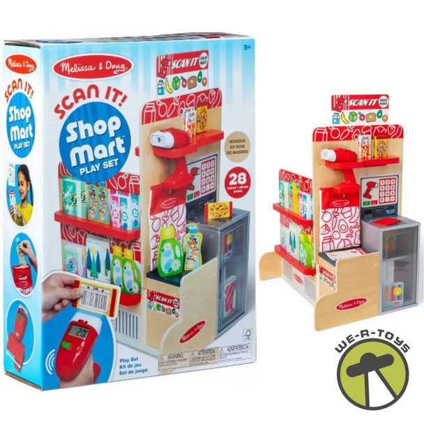 Melissa and Doug Scan It Shop Mart Play Set