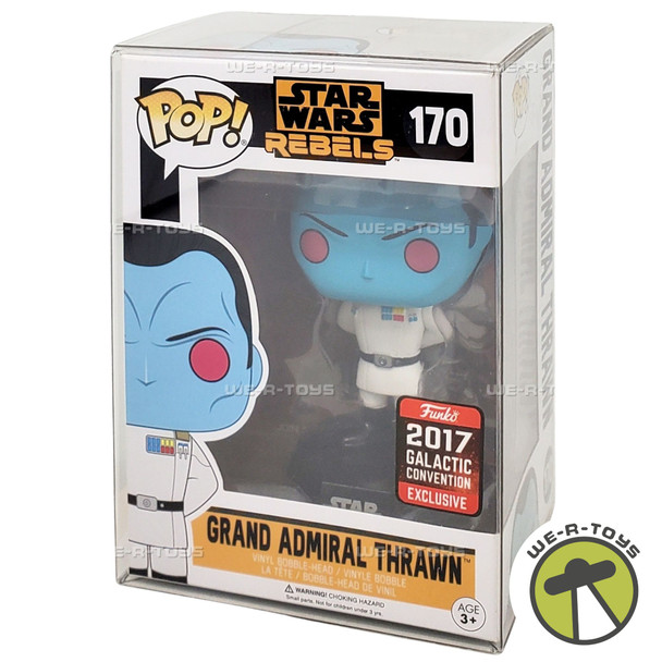 Funko POP Star Wars Rebels Grand Admiral Thrawn 170 Vinyl Bobble Head Figure