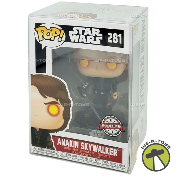 Funko POP Star Wars Anakin Skywalker Dark Side 281 Bobble Head Vinyl Figure