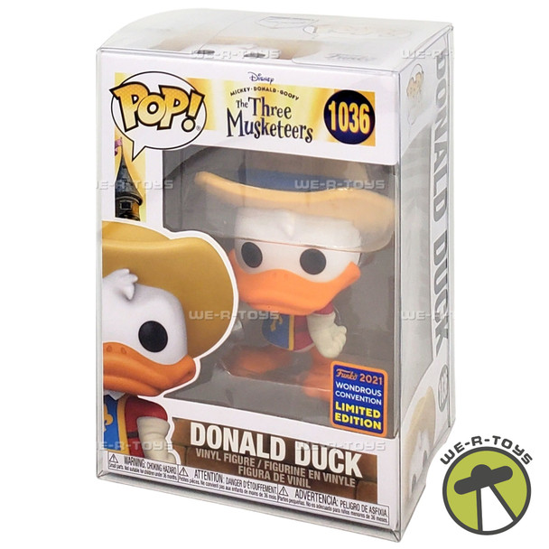 Funko POP Disney The Three Musketeers Donald Duck 1036 Vinyl Figure