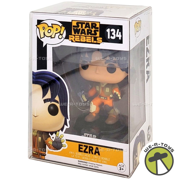 Funko POP Star Wars Rebels Ezra 134 Vinyl Bobble Head Figure