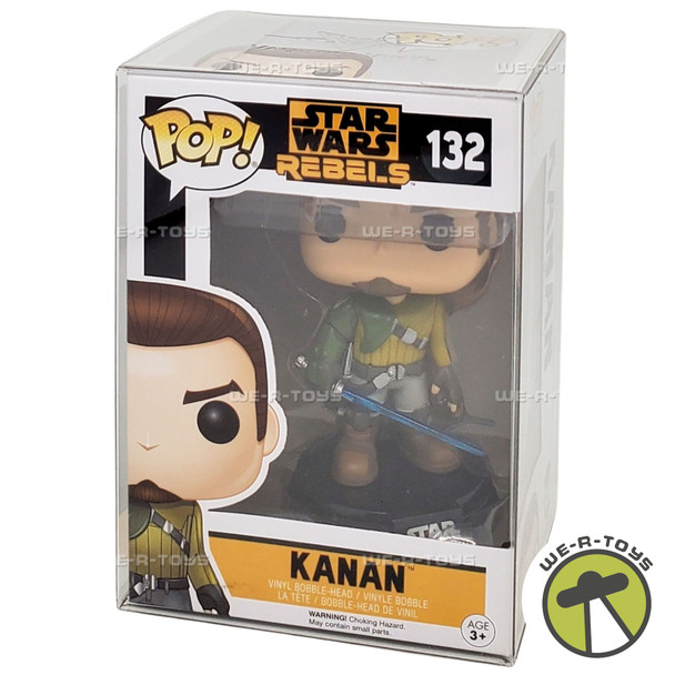 Funko POP Star Wars Rebels Kanan 132 Vinyl Bobble Head Figure