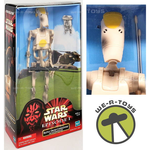 Star Wars Episode I Battle Droid Commander Action Figure 1999 Hasbro 26284