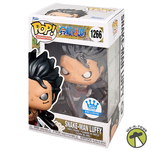Funko POP Animation One Piece Snake-Man Luffy 1266 Metallic Vinyl Figure