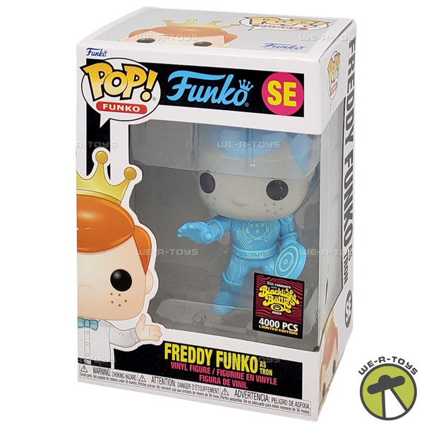 Funko POP Freddy Funko as Tron Vinyl Figure Blacklight Battle