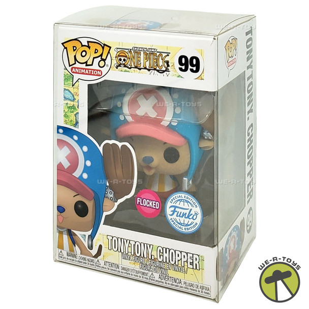 Funko POP Animation One Piece Tony Tony Chopper 99 Flocked Vinyl Figure