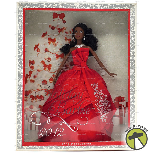 Holiday Barbie 2012 Doll African American Barbie Collector 2011 Mattel #W3466