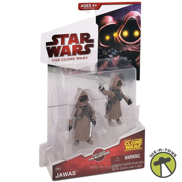 Star Wars The Clone Wars Jawa Action Figure 2 Pack 2009 Hasbro 87966