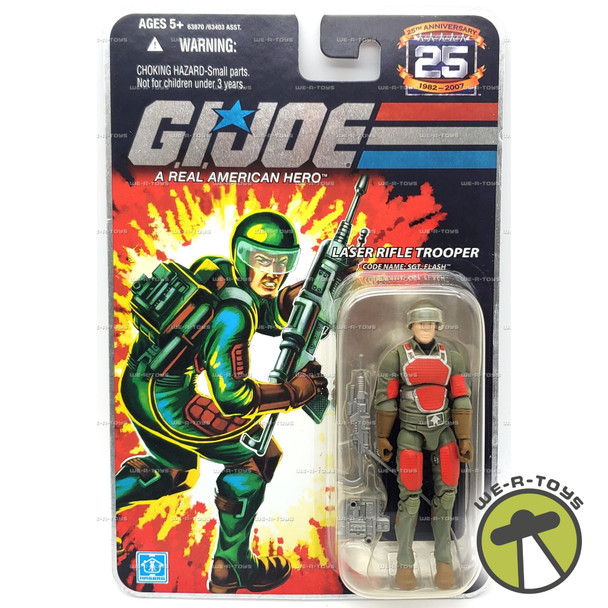 G.I. Joe 25th Anniversary Sgt. Flash Action Figure 2008 Hasbro #63870