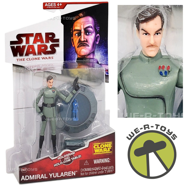 Star Wars The Clone Wars Admiral Yularen CW07 Action Figure Hasbro 87965