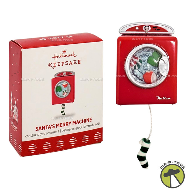 Hallmark Keepsake Miniature Christmas Ornament Santa's Merry Machine