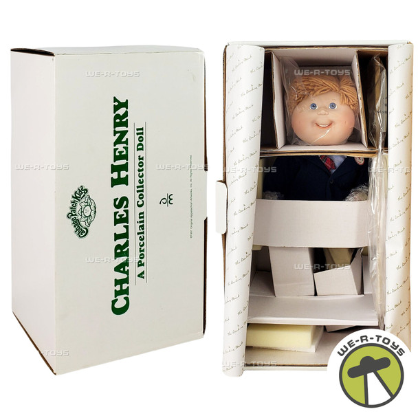 Cabbage Patch Kids Charles Henry Class President Porcelain Doll Danbury Mint