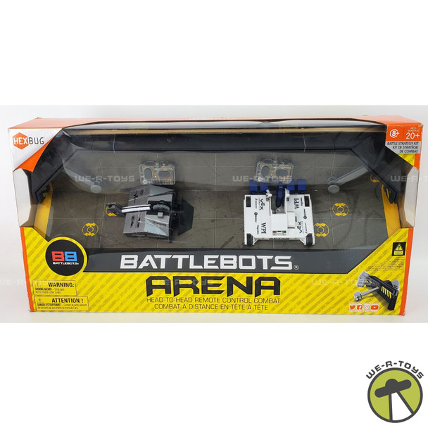 BattleBots Arena Blacksmith vs. Bite Force Hex Bug Spine Master