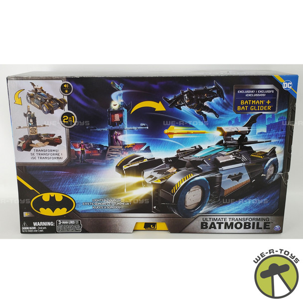 DC Batman Ultimate Transforming Batmobile 2024 Spin Master