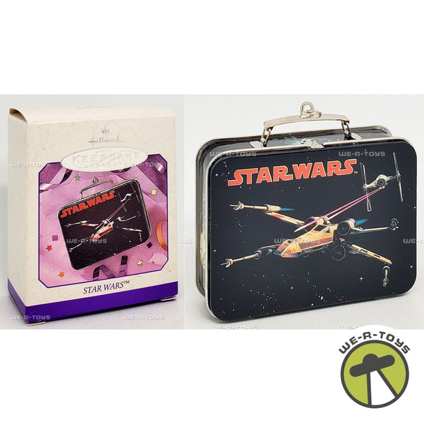 Hallmark Keepsake Spring Ornament Star Wars X-Wing Lunch Box 1998