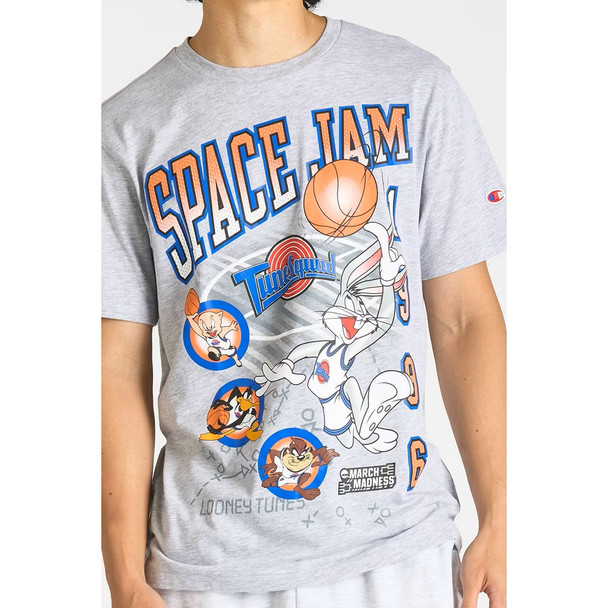 Space Jam Tune Squad Champion Gray March Madness T-Shirt Size XL 45-47