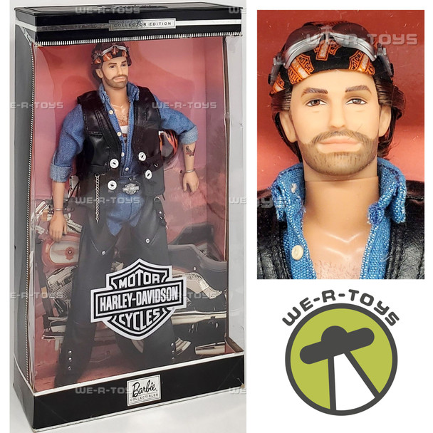 Barbie Harley Davidson Motor Cycles Ken Doll 1999 Mattel 25638