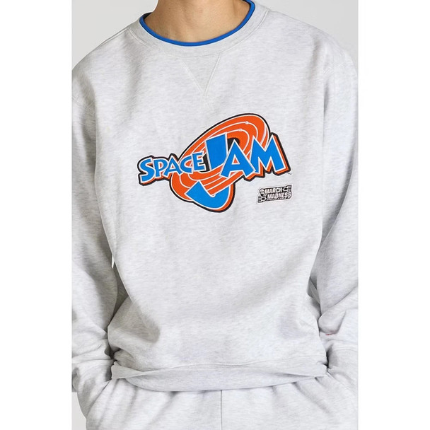 Space Jam Tune Squad Champion Adult White Sweatshirt Size Small Chest Size 36-38