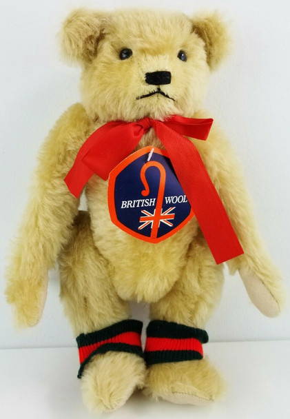Mohair Teddy Bear Blonde Deans Childsplay British Wool